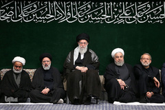 دومین شب عزاداری حضرت اباعبدالله الحسین (ع) در حسینیه امام‌خمینی(ره)