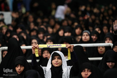 دومین شب عزاداری حضرت اباعبدالله الحسین (ع) در حسینیه امام‌خمینی(ره)