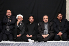 دومین شب عزاداری حضرت اباعبدالله الحسین (ع) در حسینیه امام‌خمینی(ره)