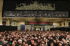 دومین شب عزاداری حضرت اباعبدالله الحسین (ع) در حسینیه امام‌خمینی(ره)