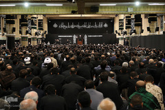 دومین شب عزاداری حضرت اباعبدالله الحسین (ع) در حسینیه امام‌خمینی(ره)