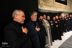دومین شب عزاداری حضرت اباعبدالله الحسین (ع) در حسینیه امام‌خمینی(ره)