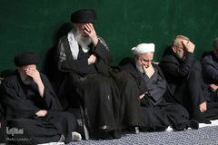 دومین شب عزاداری حضرت اباعبدالله الحسین (ع) در حسینیه امام‌خمینی(ره)