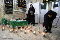 مراسم نمادین سینی حضرت قاسم(ع) در اهواز