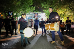 مراسم نمادین سینی حضرت قاسم(ع) در اهواز