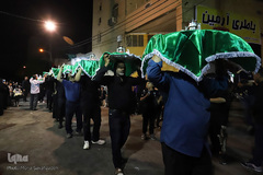 مراسم نمادین سینی حضرت قاسم(ع) در اهواز