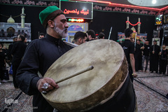 آیین مشعل گردانی در دولت آباد