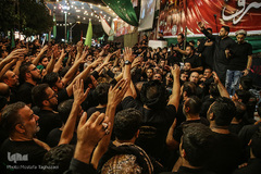 آیین مشعل گردانی در دولت آباد