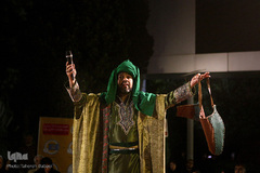 مراسم تعزیه خوانی در خانه هنرمندان تهران