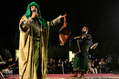 مراسم تعزیه خوانی در خانه هنرمندان تهران