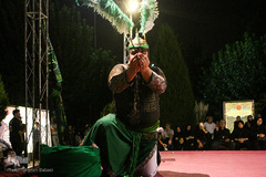 مراسم تعزیه خوانی در خانه هنرمندان تهران