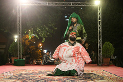 مراسم تعزیه خوانی در خانه هنرمندان تهران