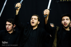 آیین سنتی مشق شمشیر در مشهد