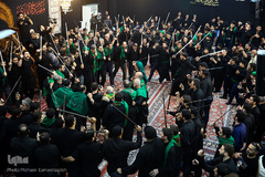 آیین سنتی مشق شمشیر در مشهد