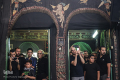 روز تاسوعا حسینه سادات اخوی