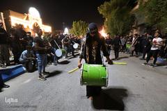 عزدارای خرمشهری‌ها در شب عاشورا