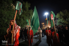 عزدارای خرمشهری‌ها در شب عاشورا