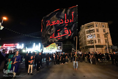 عزدارای خرمشهری‌ها در شب عاشورا