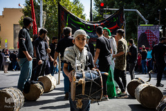 عزدارای ظهر عاشورا در میدان امام(ره) اصفهان