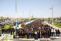 نماز ظهر عاشورا در سمنان