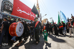 عزدارای ظهر عاشورا در شادگان