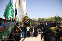 عزدارای ظهر عاشورا در سمنان