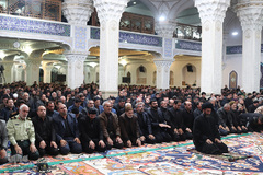 عزدارای و نماز ظهر عاشورا در اردبیل