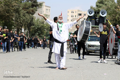 عزدارای ظهر عاشورا در کرج