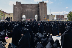 عزدارای ظهر عاشورا در تبریز