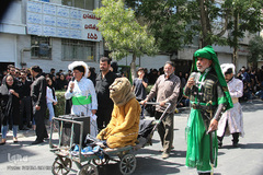 عزدارای ظهر عاشورا در اراک