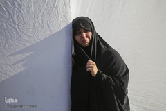 مراسم خیمه سوزان در میدان امام حسین (ع)