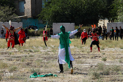 مراسم شبیه خوانی در شهرک عرب‌های مشهد