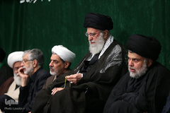 مراسم عزاداری شب شام غریبان حسینی(ع) در حسینیه امام‌خمینی(ره)