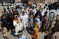 عزاداری ظهر عاشورا در منطقه محروم جازموریان