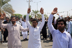 عزاداری ظهر عاشورا در منطقه محروم جازموریان