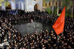 مراسم شام غریبان و تجمع بزرگ عاشوراییان در سمنان