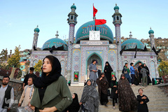 مسلمانان شیعه یک روز قبل از عاشورا ، در کابل
