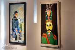 نمایشگاه دست های آبی در گالری مهر هنر