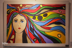 نمایشگاه دست های آبی در گالری مهر هنر