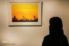 نمایشگاه دست های آبی در گالری مهر هنر