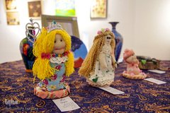 نمایشگاه دست های آبی در گالری مهر هنر