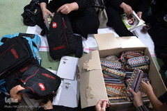 مراسم افتتاحیه ۱۲۰ مدرسه بنیاد برکت