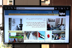 بازدید سردار بهمن کارگر، رئیس بنیاد حفظ آثار و نشر ارزش‌های دفاع مقدس از ایکنا