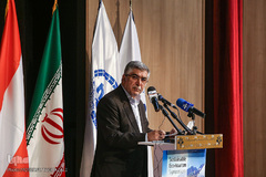 سیدحمیدرضا طیبی، رئیس دانشگاه علم و فرهنگ در همایش سمپوزیوم گردشگری پایدار