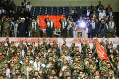 اجتماع عظیم بسیجیان جامعه ادارات و وزارت خانه ها