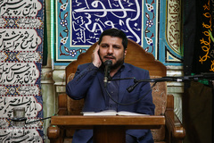 مراسم ترحیم قاری و مداح اهل بیت مصطفی طالبی پور