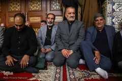 مراسم ترحیم قاری و مداح اهل بیت مصطفی طالبی پور