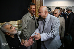 مراسم ترحیم قاری و مداح اهل بیت مصطفی طالبی پور