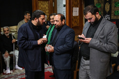 مراسم ترحیم قاری و مداح اهل بیت مصطفی طالبی پور