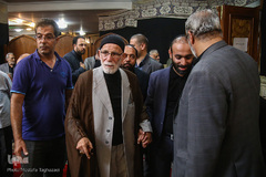 مراسم ترحیم قاری و مداح اهل بیت مصطفی طالبی پور